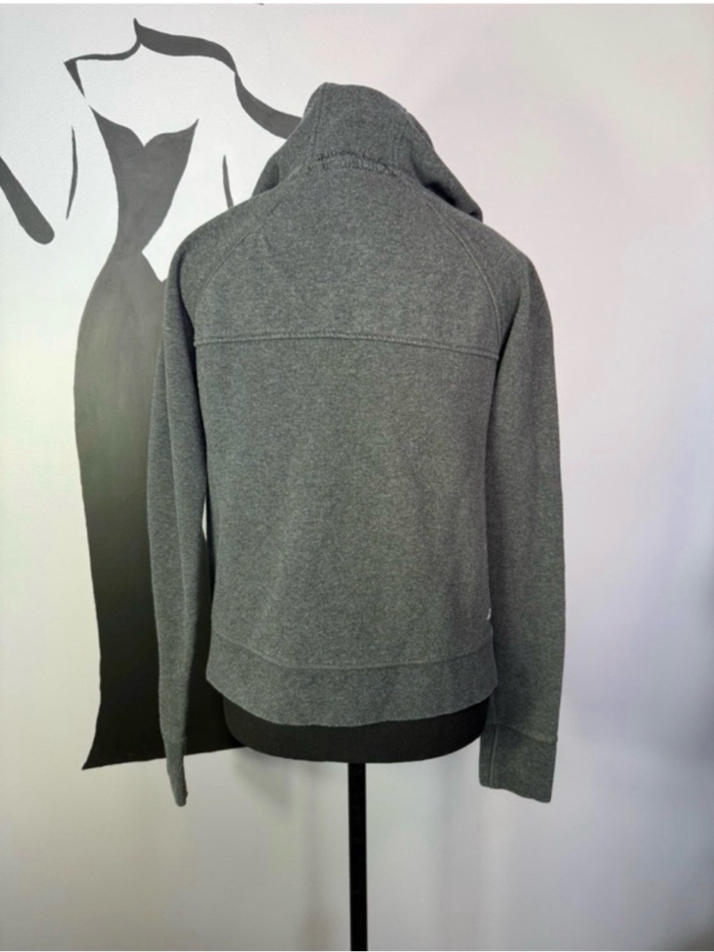 Lole Gray Zip-Up Hoodie | Athletic Activewear Jacket - Picture 3 of 7